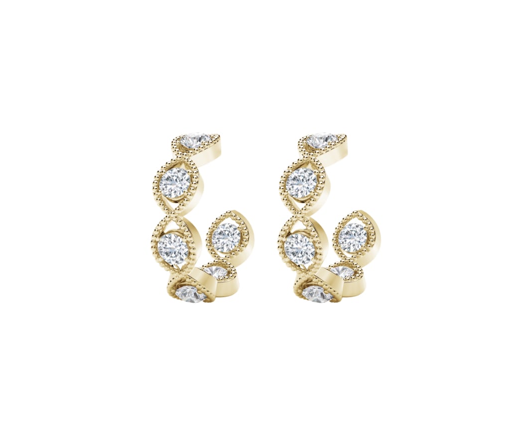 Hoop Earrings | Classic Diamond Jewellery | Forevermark | Forevermark