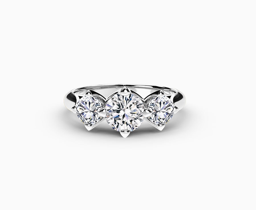 Classic Diamond Jewellery Three Stone Rings Forevermark