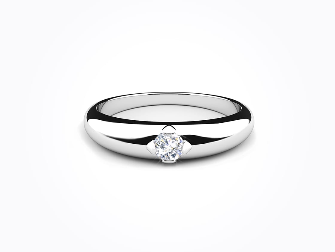 Platinum Mountings, Semi-Mounts & Engagement Ring Settings