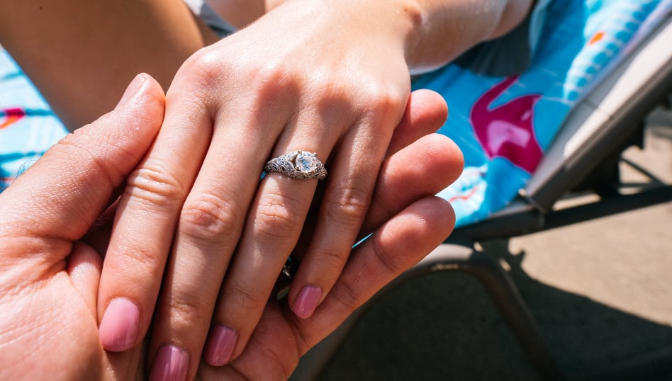 Choosing an Engagement Ring Picture