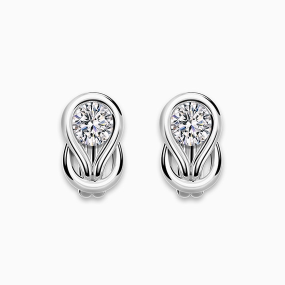 Encordia® Solitaire Stud Earrings