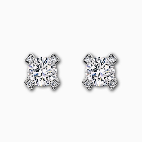 Cornerstones™ Pavé Stud Earrings