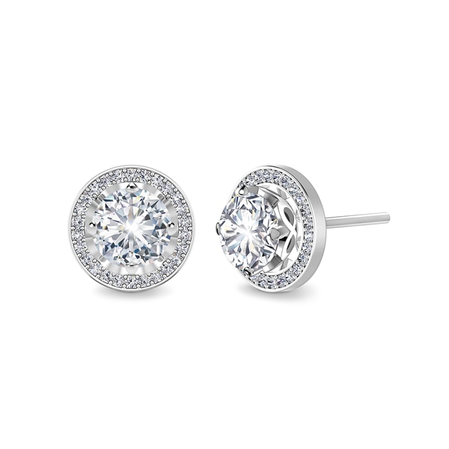 Endlea™ Halo Stud Earrings