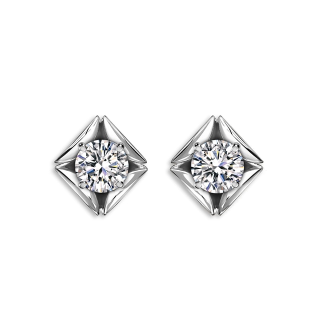 Forevermark Eternal Collection™ Solitaire Plain Earrings