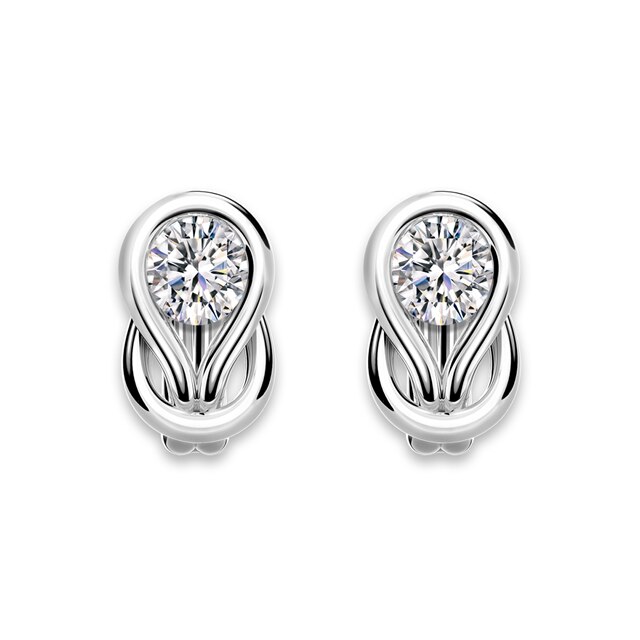 Encordia™ Solitaire Stud Earrings
