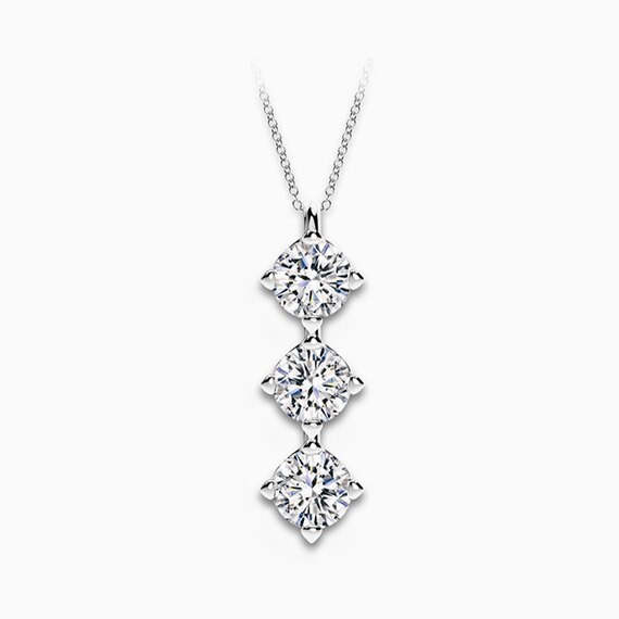 Forevermark Setting® Three Diamonds Pendant