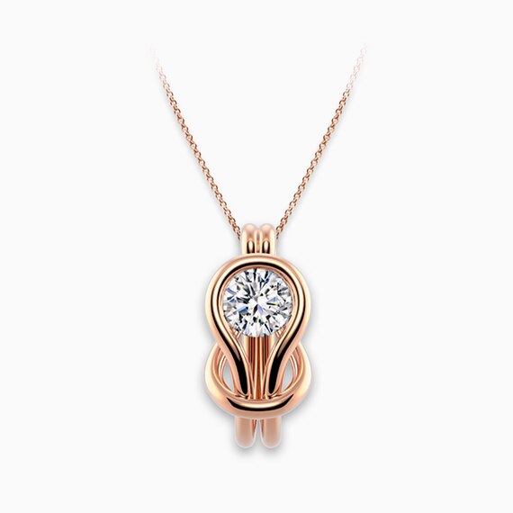 Encordia® Solitaire Inverse Pendant