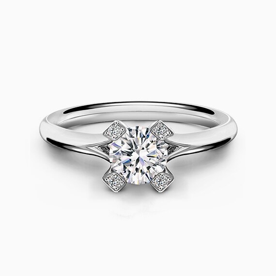 Cornerstones® Plain Solitaire Ring