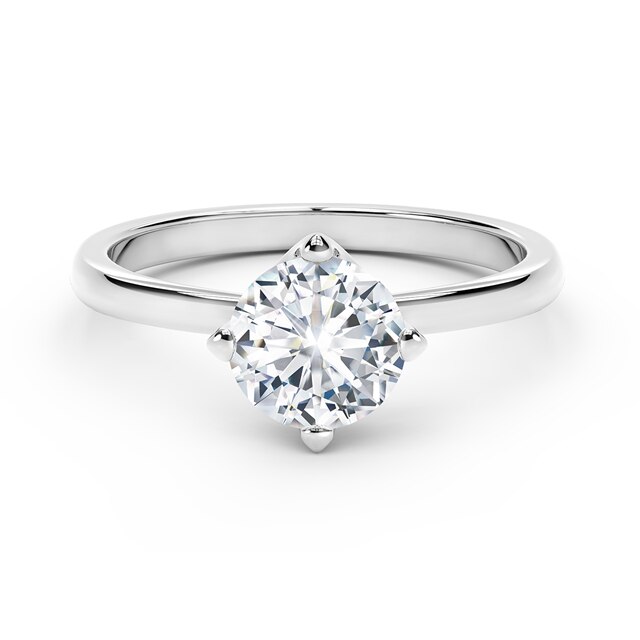 Forevermark Setting® 單顆美鑽戒指