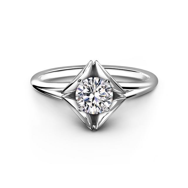 The Forevermark Eternal™ Collection Solitaire Plain Ring