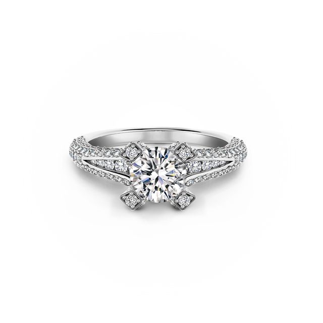 Cornerstones™ Pavé Cocktail ring