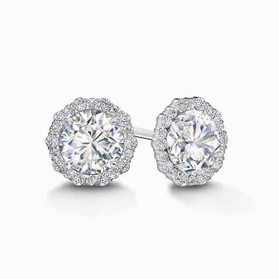 Integre Diamond Stud Earrings