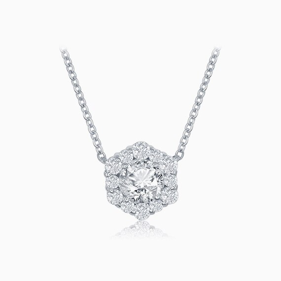 Integre Single Halo Pendant
