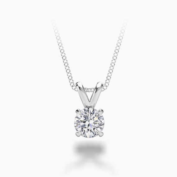 Solitaire Diamond Pendant