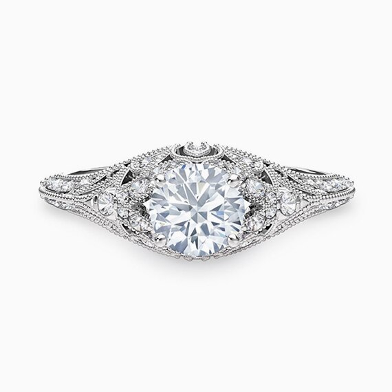 Vintage Diamond Engagement Ring
