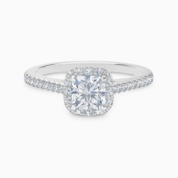 Black Label Center of My Universe® Halo Engagement Ring