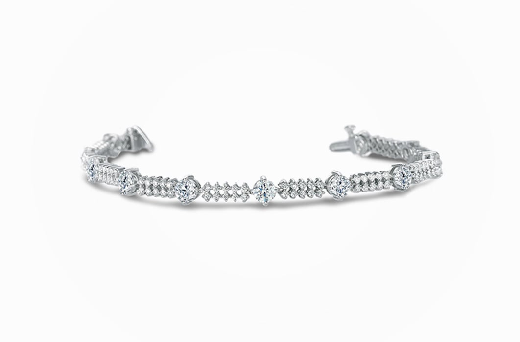 latest design of diamond bracelet