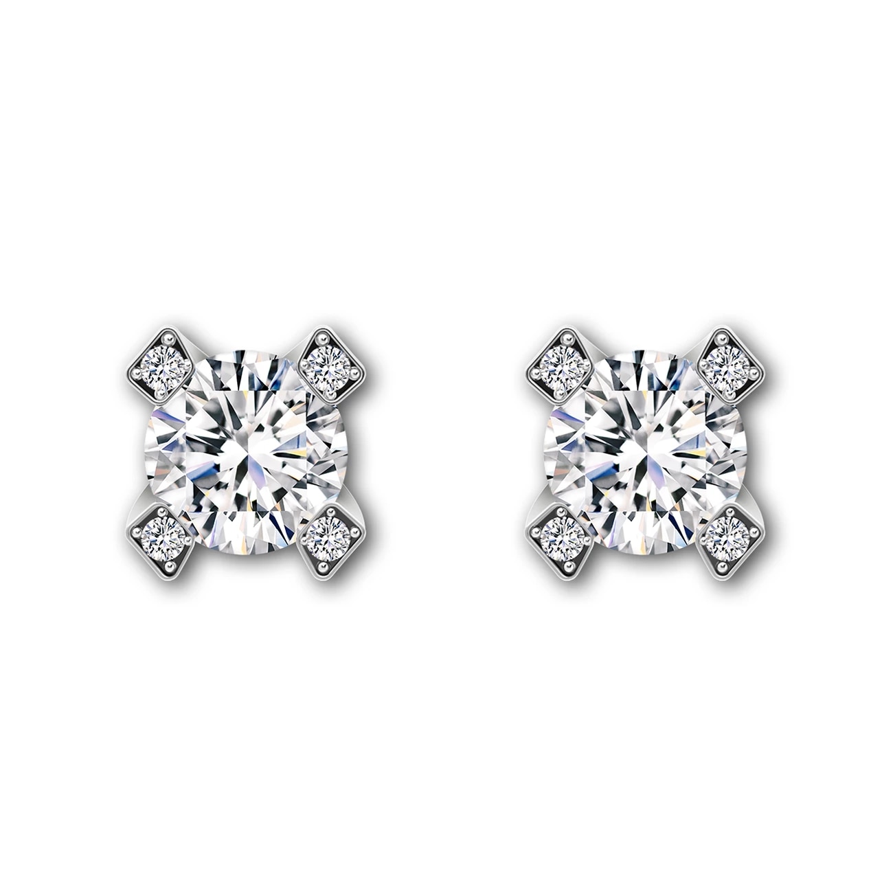 Diamond Stud Earrings Diamond Jewellery Forevermark