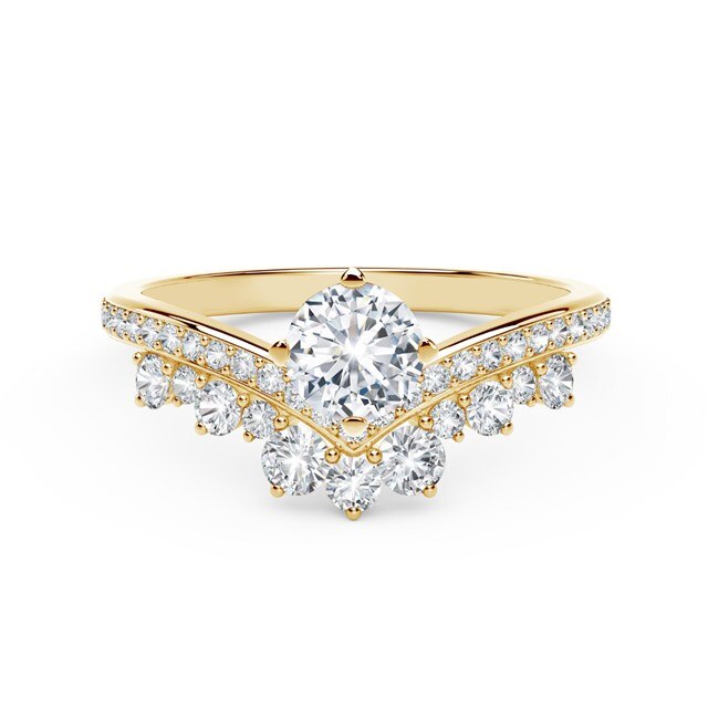 The Forevermark Signature Setting Collection Tiara Ring Forevermark