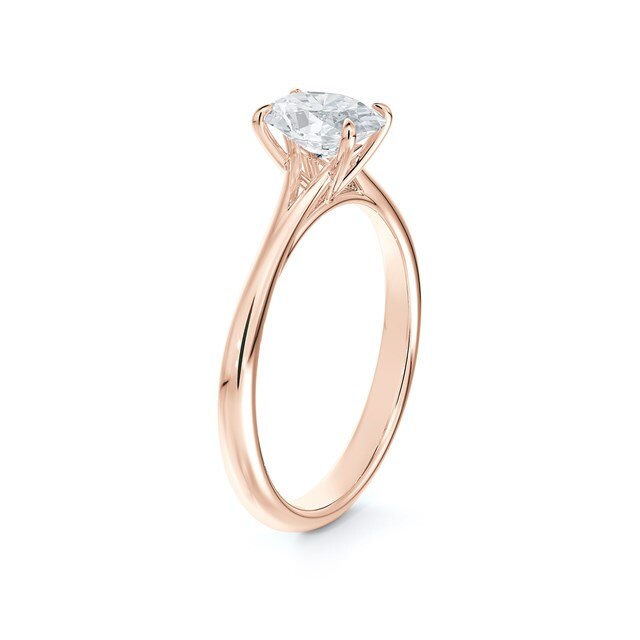 Forevermark Icon™ Setting Oval Engagement Ring | Forevermark