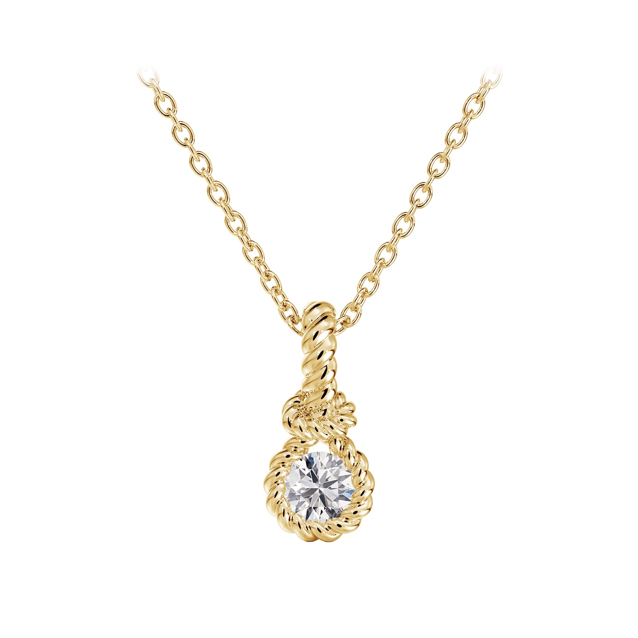 フォーエバーマーク エンコルディア® コレクション タイトノット ペンダント | Forevermark