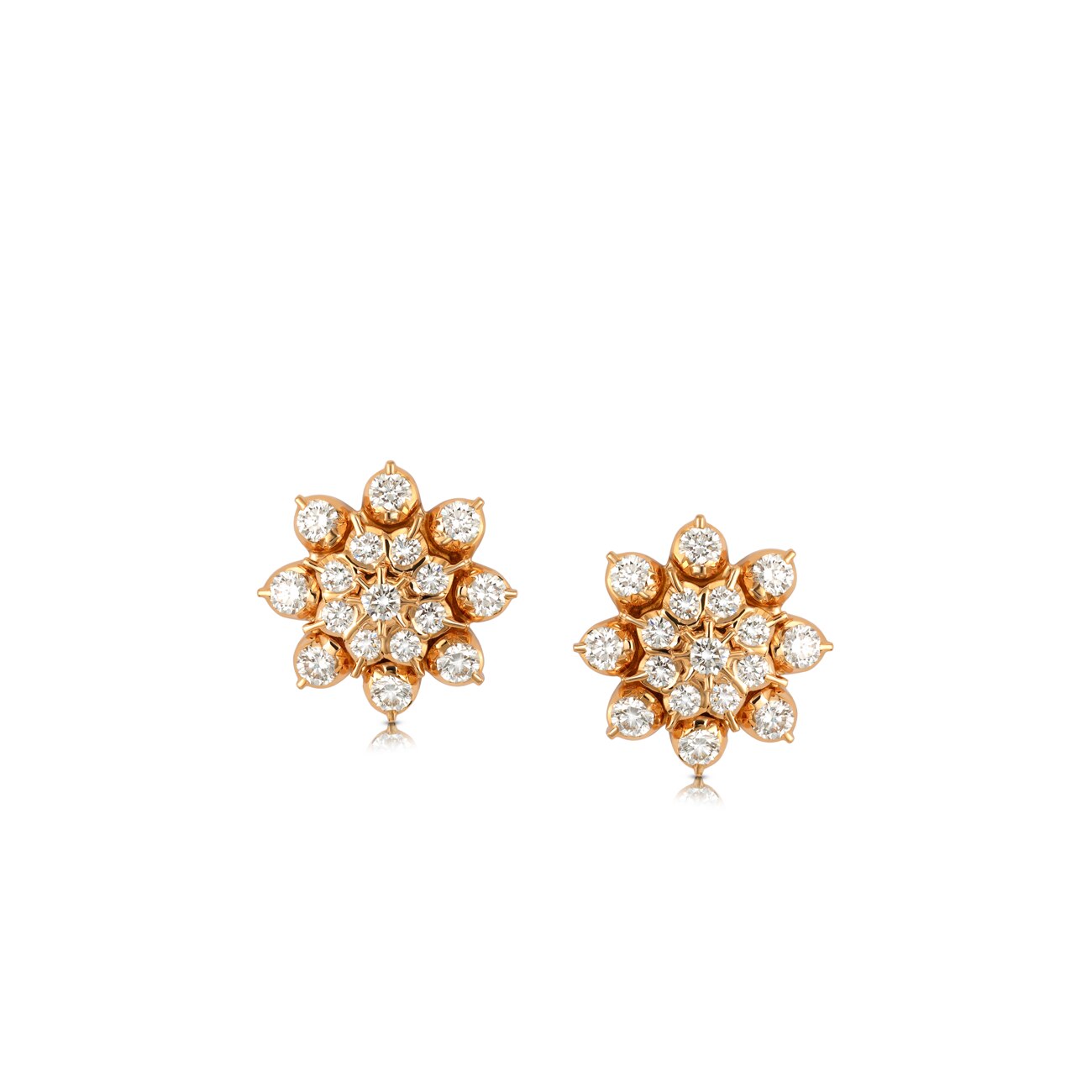 The Forevermark Traditional Setting 22 KT Earring
