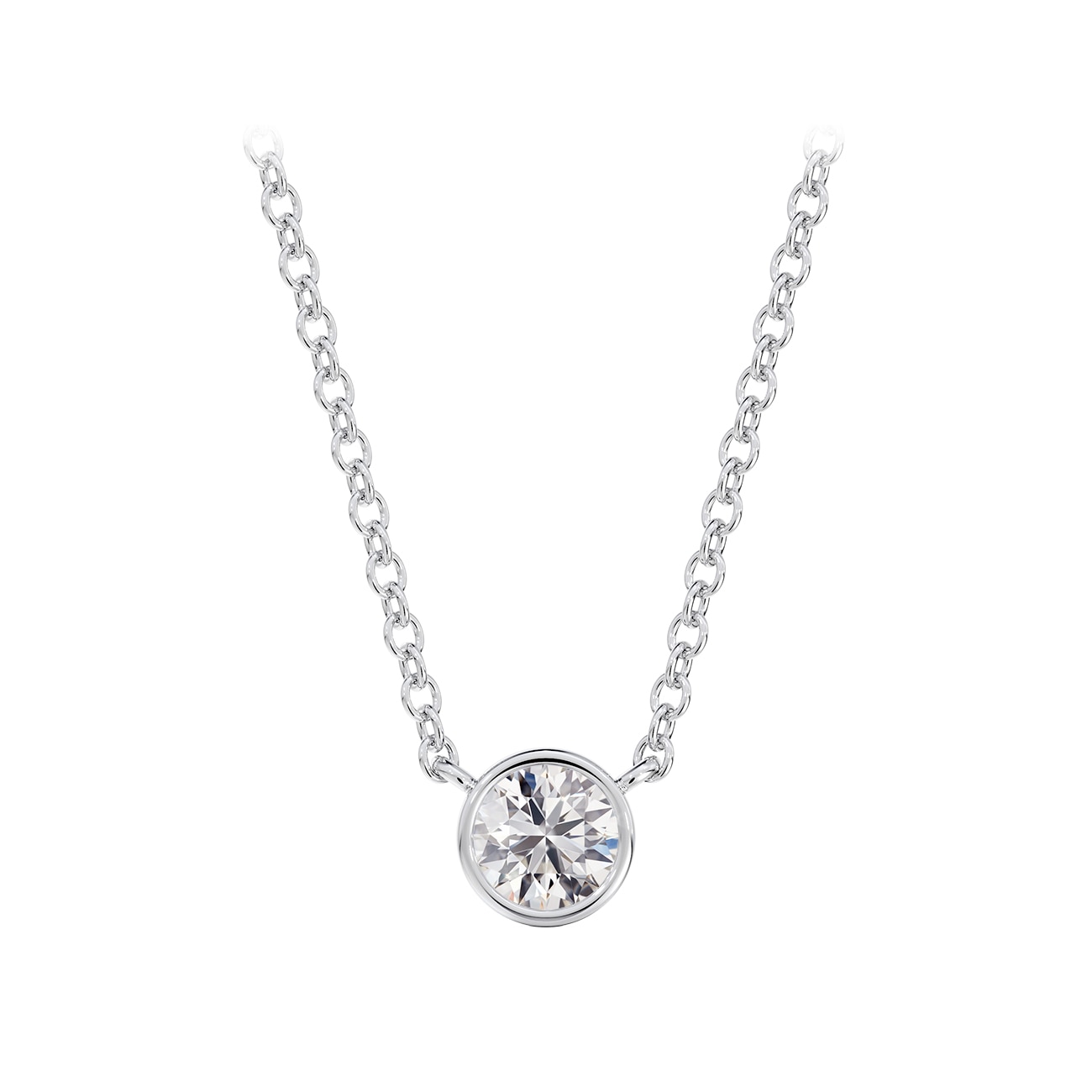 M*m様 FOREVERMARK ダイヤモンドペンダント フォーエバーマーク トリビュート™ コレクション ラウンド